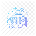 Cronica Medica Cuidados De Saude Ícone