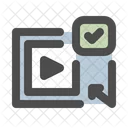 Check Video Stream  Symbol