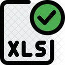 Xls-Datei prüfen  Symbol