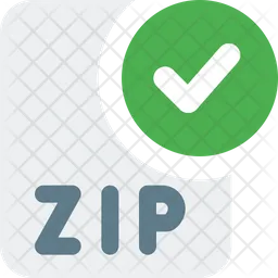 ZIP-Datei prüfen  Symbol