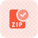 ZIP-Datei prüfen  Symbol