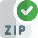 ZIP-Datei prüfen  Symbol