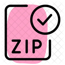 Check Zip File  Icon