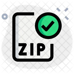 Check Zip File  Icon