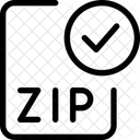 Check Zip File  Icon