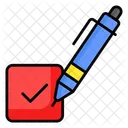 Checkbox Elections Sign Icon