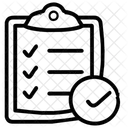 Checkbox List Task Icon