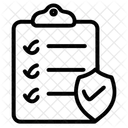 Checkbox List Task Icon