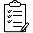 Checkbox List Task Icon