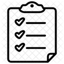 Checkbox List Task Icon