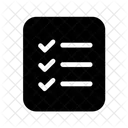 Checkbox Checklist List Icon
