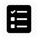 Checkbox Checklist List Icon