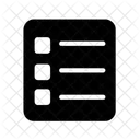 Checkbox Checklist List Icon