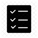 Checkbox Checklist List Icon