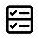 Checkbox Checklist List Icon