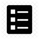 Checkbox Checklist List Icon