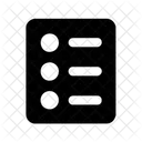 Checkbox Checklist List Icon