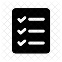 Checkbox Checklist List Icon