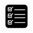 Checkbox Checklist List Icon