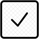 チェック済み  アイコン