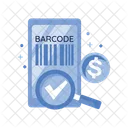 Checked Barcode  Icon