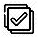 Checked Box Completed Box Filled Checkbox Icon