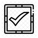 Checked Box Selected Marked Icon