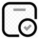 Checked box  Icon