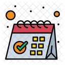 Checked Calendar  Icon