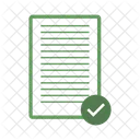 Checked File Checklist File Icon