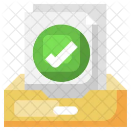 Checked Mail  Icon