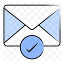 Checked Mail Envelope Letter Icon