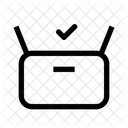 Checked Package Verified Parcel Cargo Icon