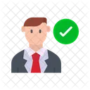 Checked Profile Approved Profile Online Profile Icon