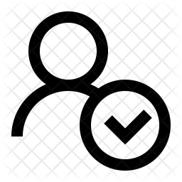Checked user Icon