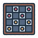 Checker Game Board Game Icon