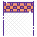 Checkered End Line Icon