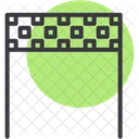 Checkered End Line Icon