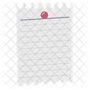 Checkered Note  Icon