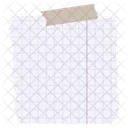 Checkered Note  Icon