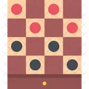 Checkers Game Board Game Icon