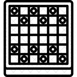 Checkers Board  Icon