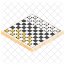 Checkerboard Checkers Chess Board Icon