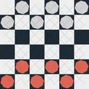 Checkers Board Game Sports Day アイコン