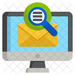 Checking Email Icon - Download in Flat Style