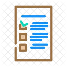 Checklist  Icon