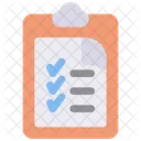 Checklist Education Clipboard Icon