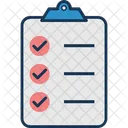 Checklist Business Tasks Check Mark Icon