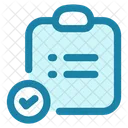 Checklist List Clipboard Icon