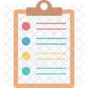 Checklist Clipboard Shopping List Icon